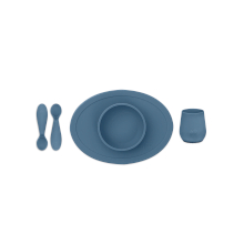 Перший набір посуду EZPZ (4 предмета) синій